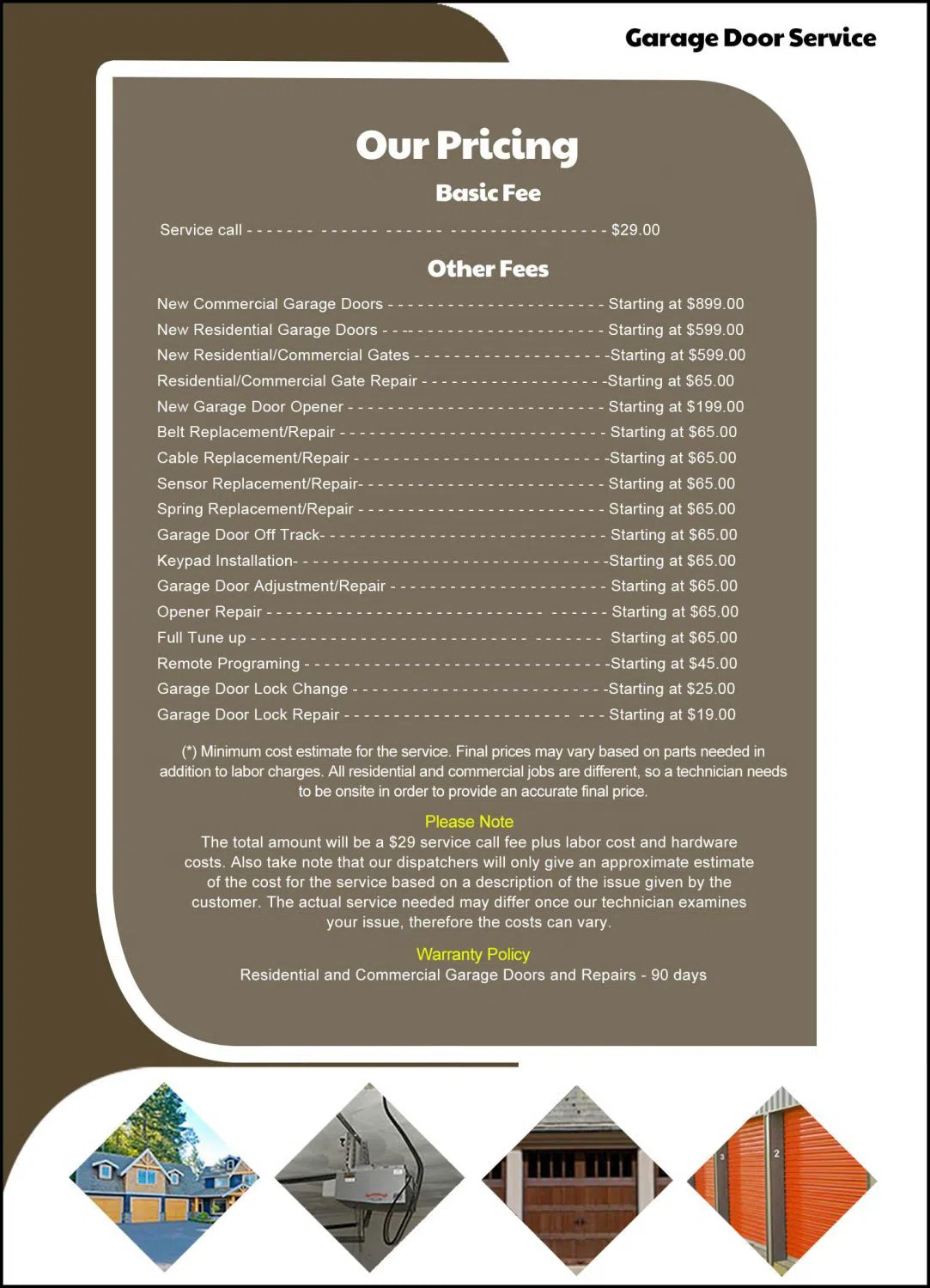 State Garage Doors Fayetteville, GA 770-954-8561